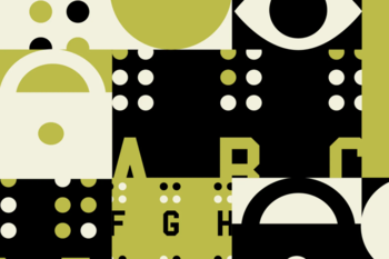 Abstract Illustration Of Braille